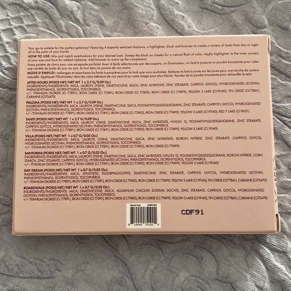 Wander beauty Island Hop gateway eye and face palette bnib - Picture 3 of 5